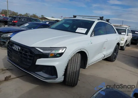 2020 Audi Q8 Premium Plus 55 Tfsi Quattro Tiptronic из США, поврежденный, VIN WA1EVAF19LD025953